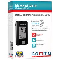Глюкометр GAMMA Diamond GD50 (Англія)