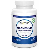 Магній і вітамін В6 Biotus Magnesium with Vitamin B6 Extra Power капсули, 150 шт.