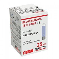 Тест-полоски Gamma MS, 25 шт.