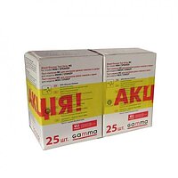 Акция! Тест-полоски Gamma MS, 25 + 25 шт.