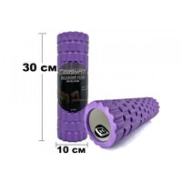 Масажний ролик Easyfit 30х10 см фіолетовий №2