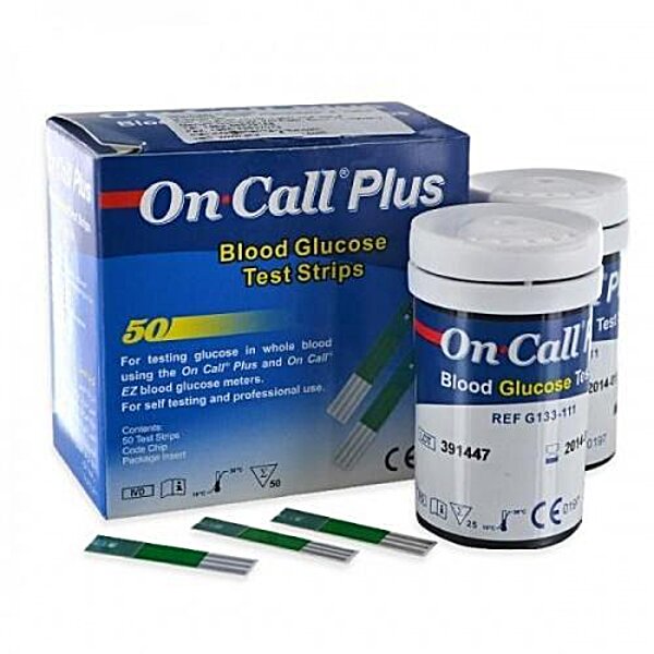 Купити Тест-смужки On-Call Plus (Он-Колл), 50 шт. (США)