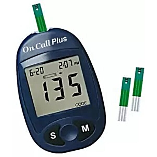 Фото Тест-смужки On-Call Plus (Он-Колл), 50 шт. (США)