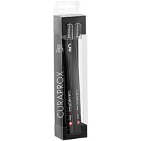 Набір зубних щіток (2 шт.) Curaprox Duo Black Ultrasoft Ультрам'які d 0.10 мм