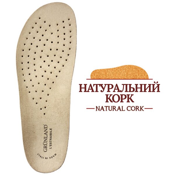 Жіночі анатомічні шльопанці Grunland Dami Taupe CE0260 (Італія)