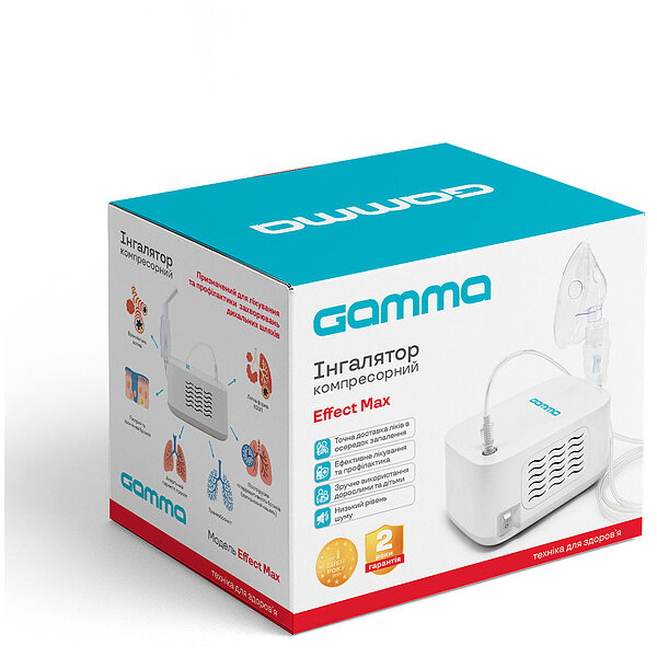 Інгалятор компресорний Gamma Effect Max (Англія)