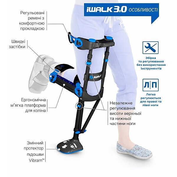 Милиця iWALK 3.0 Free Hands (США) - купити в Києві і Україні