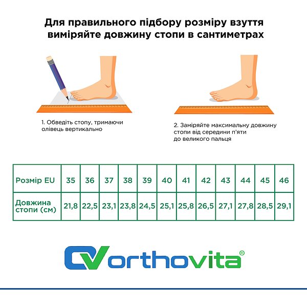Жіночі шкіряні туфлі Orthovita 1850, чорні (Туреччина)