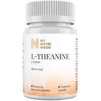 L-теанін My Nutri Week 600 мг 60 капсул (Україна)