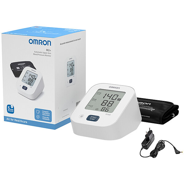 Купить Автоматический тонометр с манжетой на плечё OMRON M2+ с адаптером HEM-7188-LE (Япония)