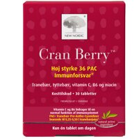Cranberry New Nordic для мочевыводящих путей. табл. 30 шт.