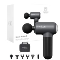 Перкусійний масажер для тіла і м'язів MEDICA+ MassHand Pro 4.0 Black (Japan) S44-1904550803