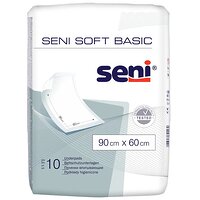 Пеленки гигиенические SENI SOFT Basic 90х60 см. 10 шт. (Польша)