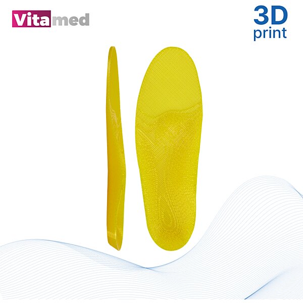Індивідуальні ортопедичні устілки Vitamed Premium 3D Print Grey (Україна/Італія)
