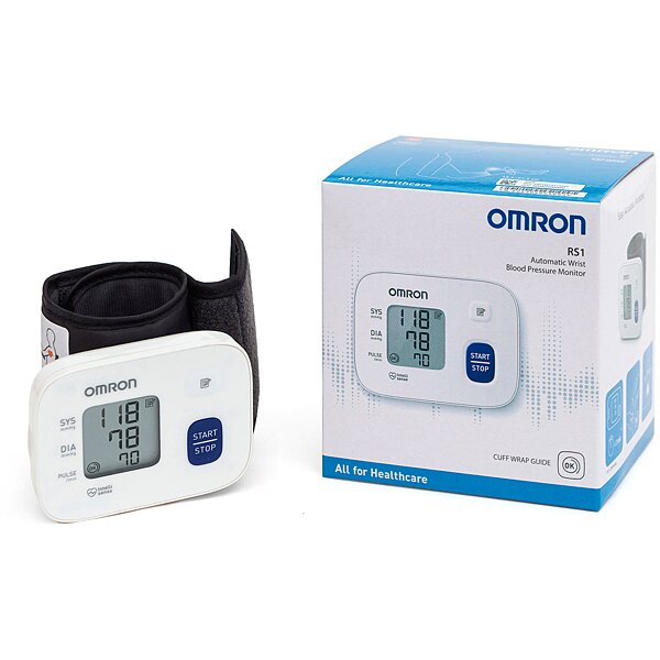 Тонометр на зап'ясток Omron RS1 (НЕМ-6160-E) (Японія)