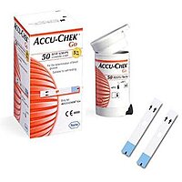 Тест-полоски Accu-chek Go Glucose, 50 шт. №2