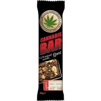 Батончик-мюсли Cannabis Bar с грецким орехом + семена каннабиса, 40 г 
