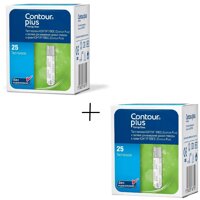 Тест-полоски CONTOUR&reg; PLUS 50 шт. (25+25)
