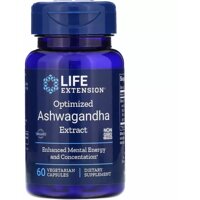 Ашваганда екстракт Life Extension Ashwagandha, 60 капсул