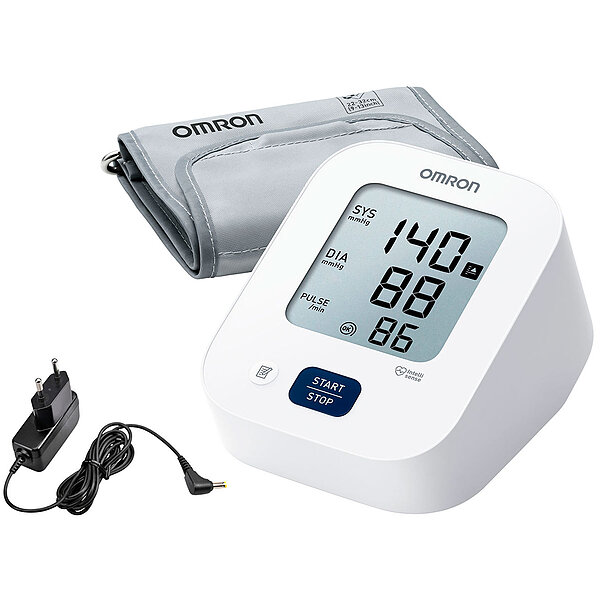 Тонометр автоматичний з манжетою на плече OMRON M2 Essential + адаптер HEM-7188-E (Японія)