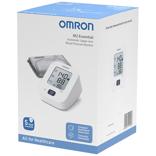 Купити Тонометр автоматичний з манжетою на плече OMRON M2 Essential + адаптер HEM-7188-E (Японія)