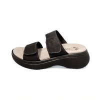 Женские сандали Dr.Feet 21012-146-148 с двумя регулируемыми ремешками, черные (Хорватия) №2