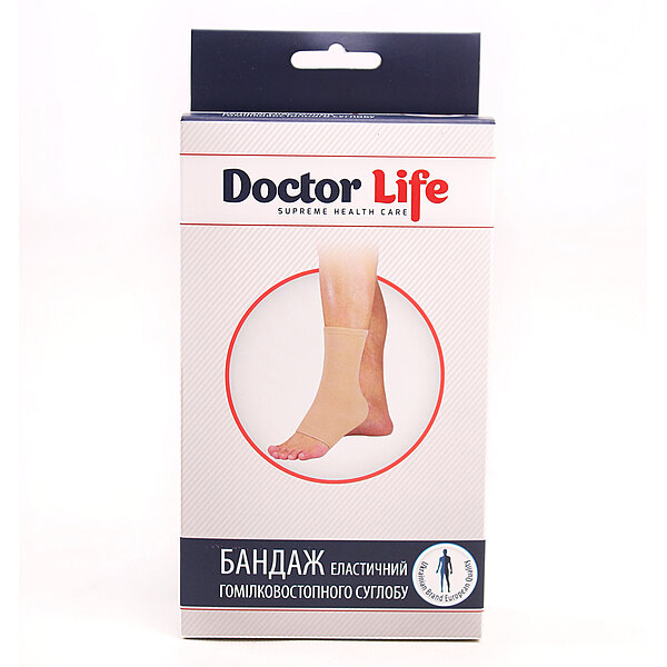 Характеристики Еластичний бандаж гомілковостопного суглоба Doctor Life AN-08 (Україна)