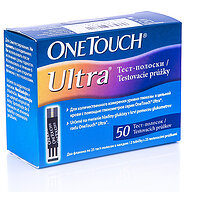 Тест-полоски One Touch Ultra, 50 шт.