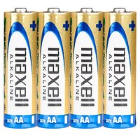 Батарейка Maxell Alkaline АА, 4 шт.	