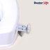 Туалетное сиденье высокое без крышки Doctor Life 10764/B (Украина)