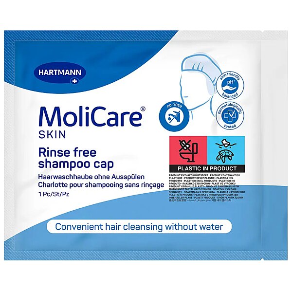 Шапочка Hartmann для мытья головы без воды MoliCare Skin, 1 шт.