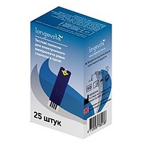 Тест-полоски Longevita, 25 шт.