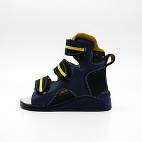 Босоніжки дитячі Ortofoot 121 AP Yellow Blue Ocean, устілка ВП-1 "горбик" (Україна)