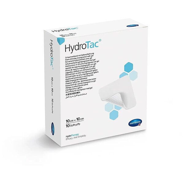 Пов'язка губчата з гелевим покриттям Hartmann HydroTac 10см х 10см 1шт