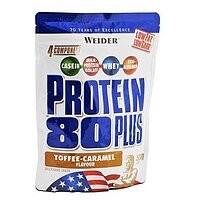 Протеин Protein 80+ Тоффи-карамель WEIDER 500 гр