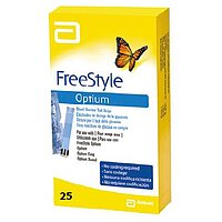 Тест-полоски FreeStyle Optium (ФриСтайл Оптиум), 25 шт.