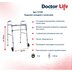 Ходунки складні з колесами Doctor Life 10184SL/W (Україна)