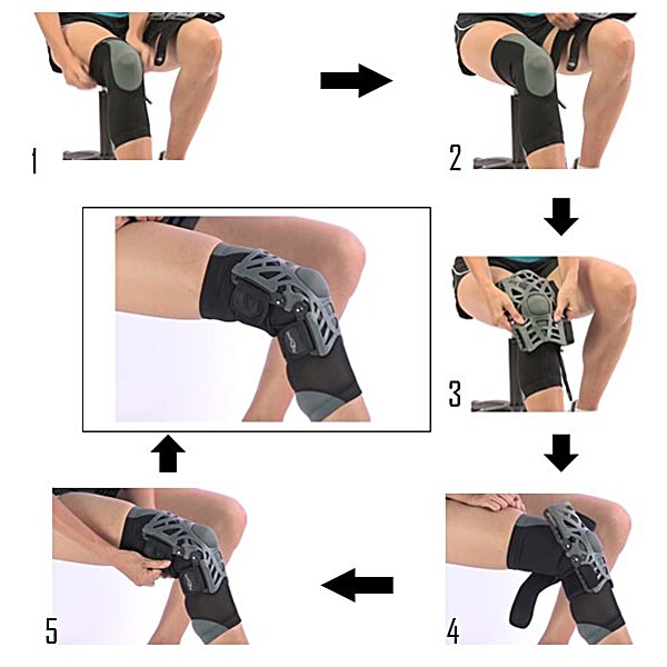 Ортез колінного суглоба Donjoy Reaction Knee 11-0215 (США)