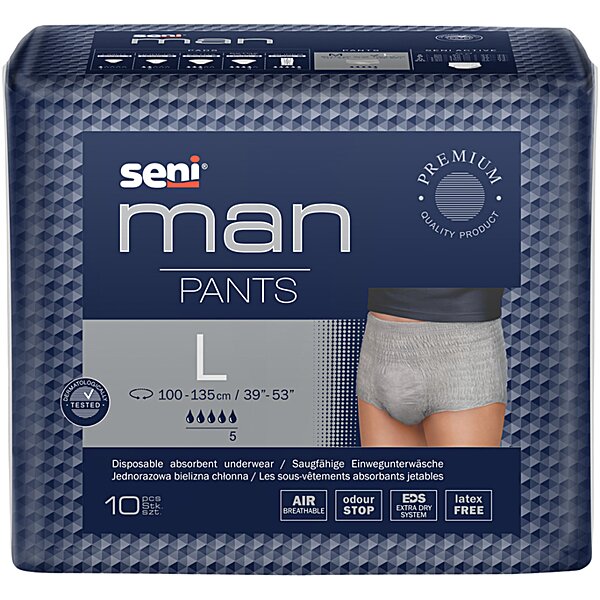 Трусы поглотительные Seni для взрослых Man Pants Large 10 шт 