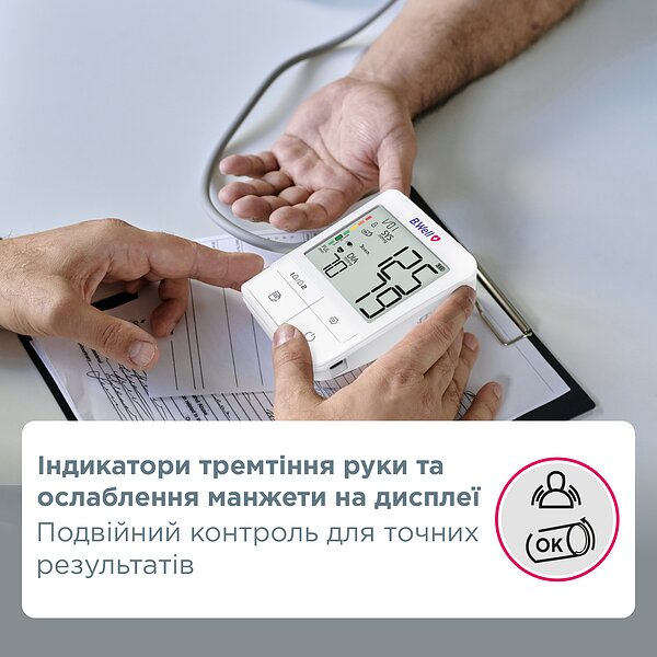 Автоматичний тонометр B.Well MED-58 (Швейцарія)