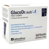 Тест-полоски GlucoDr auto A AGM4000 №50