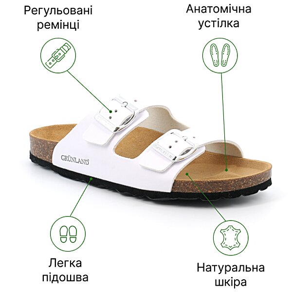 Шльопанці анатомічні жіночі Grunland Sara CB4018 (Італія)