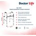Ходунки дворівневі складні алюмінієві Doctor Life 12853 (Україна)