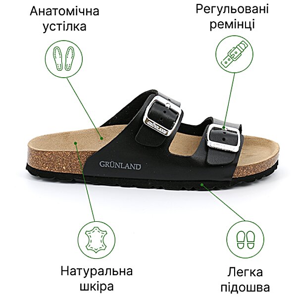 Шльопанці анатомічні жіночі Grunland Sara CB4018 (Італія)