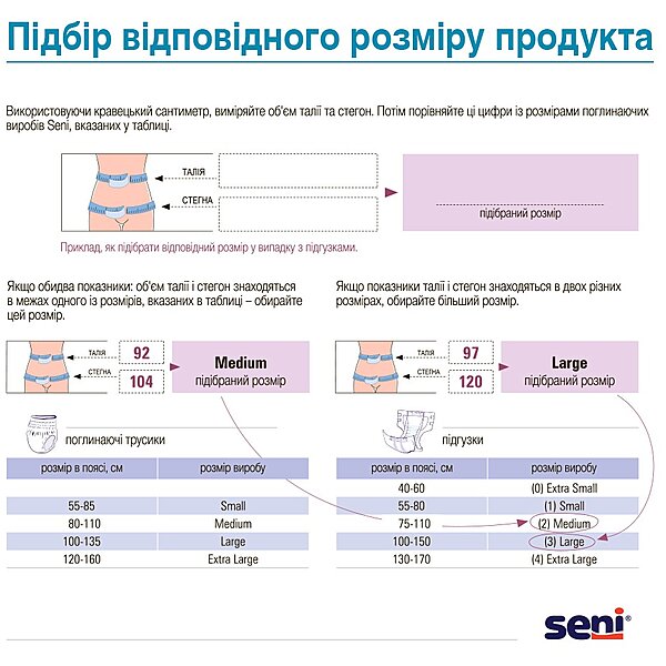 Фото Подгузники Super Seni Air Medium, арт. 400, дневные, 30 шт. (Польша)