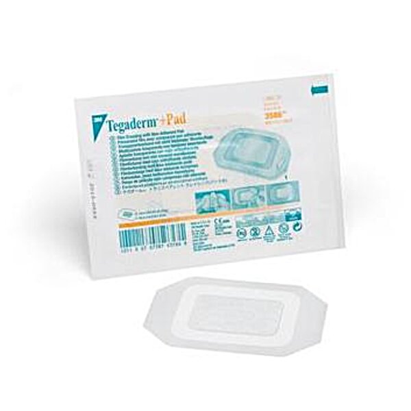 Прозора плівкова пов'язка ЗМ Тегадерм + Пад ( Tegaderm + Pad ) 9 x 10 см , арт. 3586