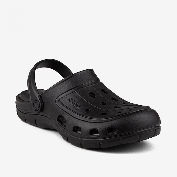 Чоловічі анатомічні сабо COQUI 6351 Black/Antracit (Чехія)