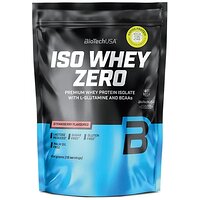 Протеиновая смесь Biotech Iso Whey Zero 454 г, клубника (США)
