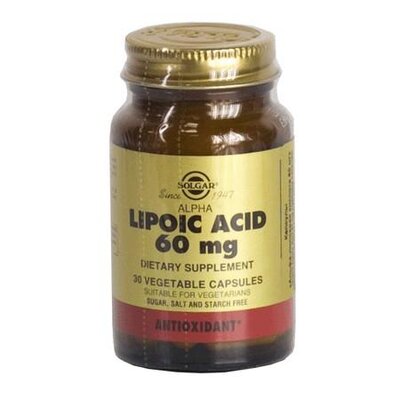 Альфа - ліпоєва кислота ( Lipoic Acid ) Солгар №30 - купити в Києві і ...