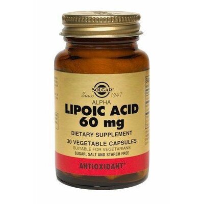 Альфа - ліпоєва кислота ( Lipoic Acid ) Солгар №30 - купити в Києві і ...